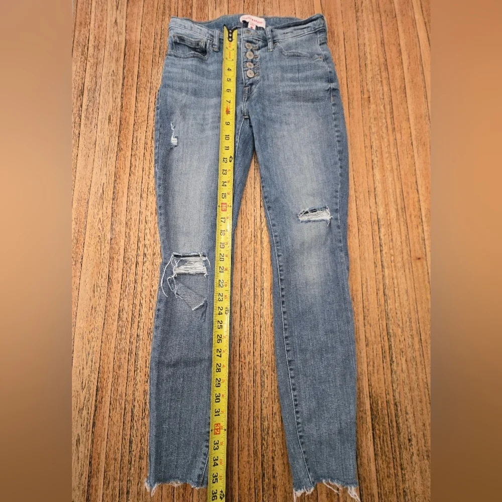 Lucky Brand Jeans Womens 2/26R  Blue Denim High‎ Rise Skinny